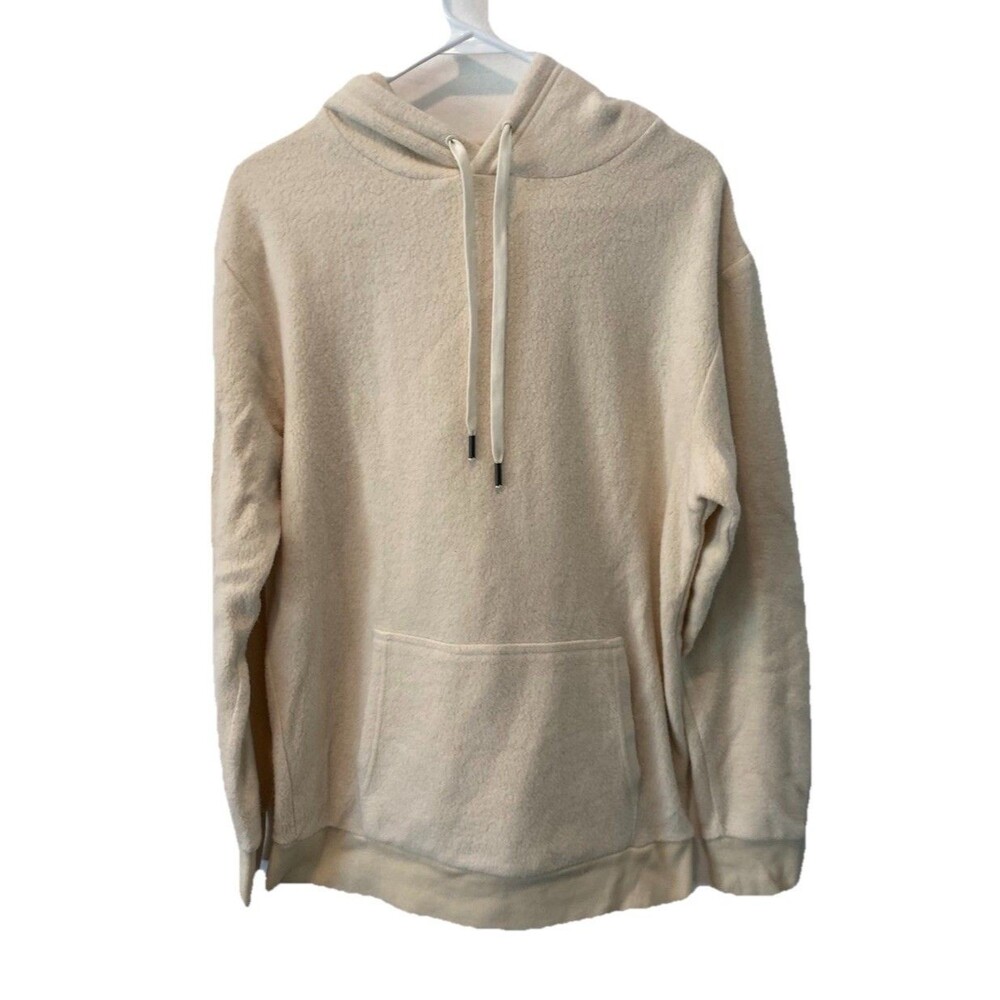 Feat Blanketblend Hoodie Sweatshirt Oatmilk Cream Size Small
